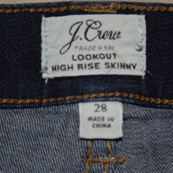 J. Crew Lookout High Rise Skinny Jeans US 6 - Picture 4 of 6